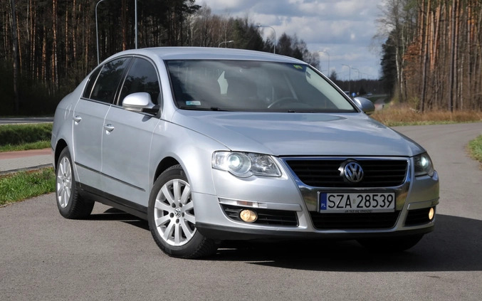 Volkswagen Passat cena 19900 przebieg: 176000, rok produkcji 2007 z Zawiercie małe 277